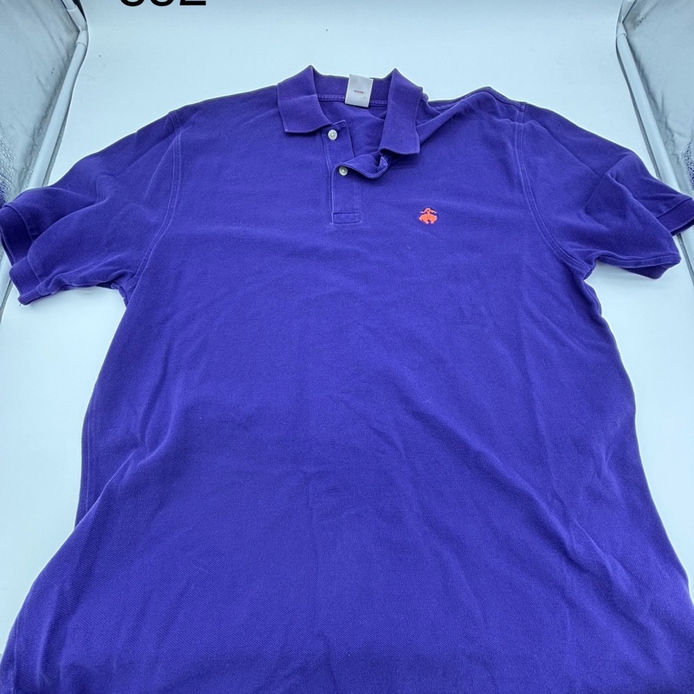 Brooks brothers purple polo Sz large men’s‎